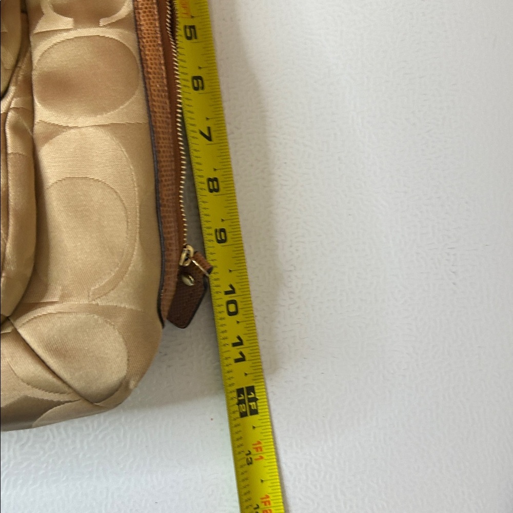 Coach Beige and Brown Shoulder Bag - Picture 13 of 13